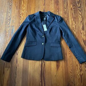 New York and Company Navy Blue Skirt Suit NWT Career Work Wear